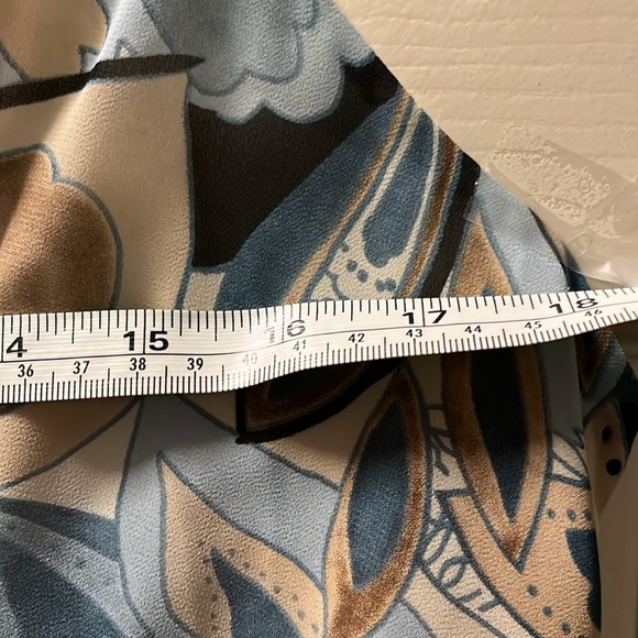 Daisy Fuentes 1X floral spaghetti adjustable straps new with tag 100% polyester - Picture 7 of 7